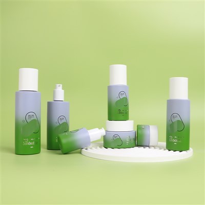 Set de sticle de sticlă cosmetică personalizabil Proiectează-ți propriul ambalaj premium